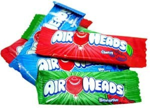 Miniature Air Heads Assorted Taffy - Rosalind Candy Castle