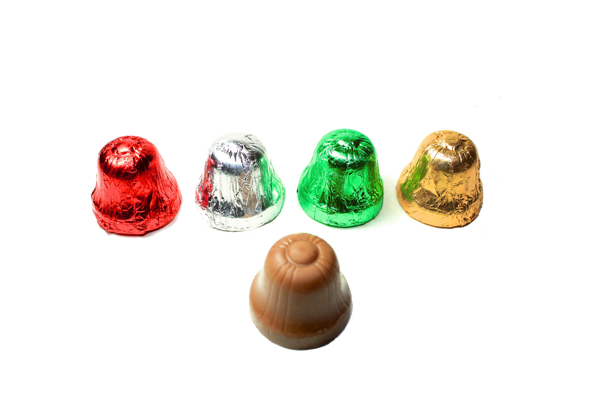 Foiled Chocolate Bells - Rosalind Candy Castle
