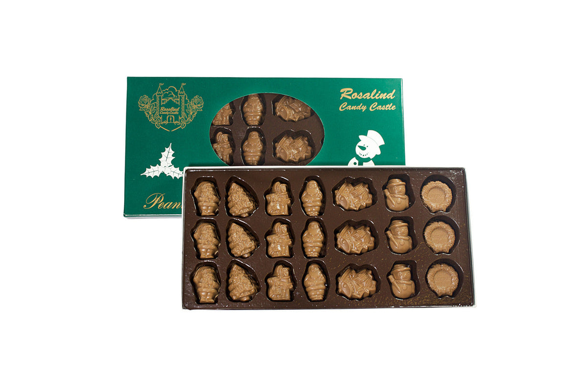 Peanut Butter Christmas Novelties - Rosalind Candy Castle