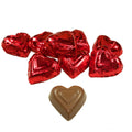 Milk Chocolate Foiled Hearts