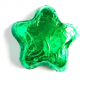 Foiled Green Stars - Rosalind Candy Castle
