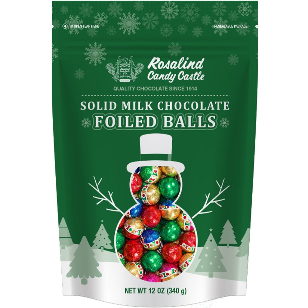 Foiled Chocolate Balls - Rosalind Candy Castle