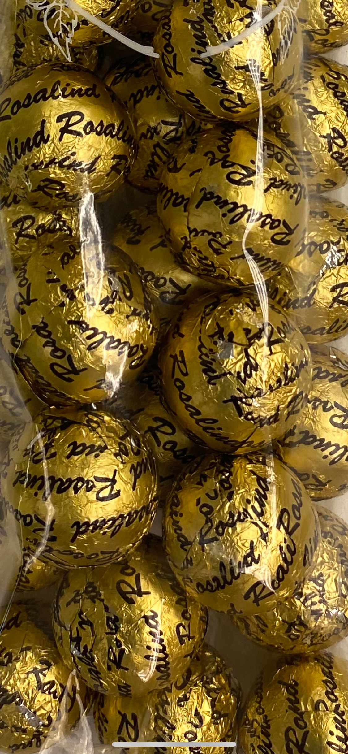 Gold Rosalind Foiled Balls - Rosalind Candy Castle